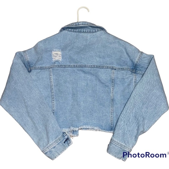 Pacsun Distressed Jean Jacket - Picture 6 of 6